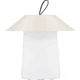 Geprüft Tischleuchte Rubu Venture Design - Stahl Beige - Ø24x26cm