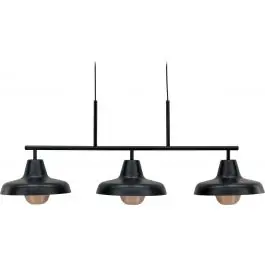 Pendelleuchte Stöten Venture Design - Mattschwarz, Kupfer - 30x48x112 cm Markenprodukt