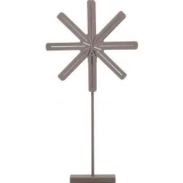 Ausverkauf Stehleuchte Säfsen 40 cm Venture Design - Stahl Mokka - 40x80 cm