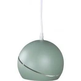 Hängeleuchte Wei Venture Design - Stahlgrün - ⌀18cm x 15cm Rabatt