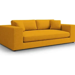 CXL by Christian Lacroix - 4-Sitzer Sofa "Tendance" Sitzer aus Cord gelb - 262x122x72cm Top-Preis