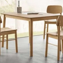 Direkt Vom Hersteller Esstisch Barlow - 120x80x75cm - Eichenfurnier