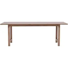 Heißes Angebot Esstisch Count Venture Design - MDF Holzoptik - 220x100 cm - Braun