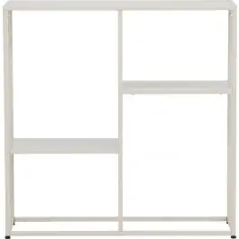 Jetzt Kaufen Niedriges Bücherregal Staal Venture Design - Stahl Beige 80x80x26 cm