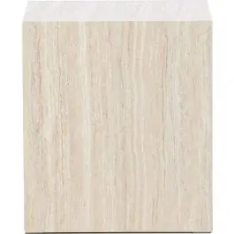 Couchtisch York Ventur Design - MDB, Beige, 40x40x45 cm Nur Heute