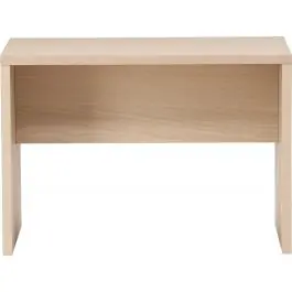 Beistelltisch Juni Venture Design - MDF Weiß gekalkt - 58x35 cm Neue Ware