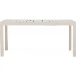 Billig Esstisch Capo Venture Design Aluminium Beige 160/240x100x75 cm
