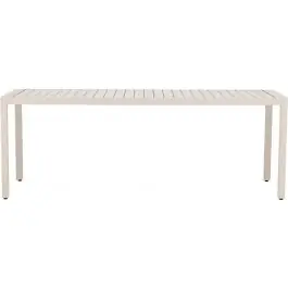 Sofort Bestellen Esstisch Giardini Venture Design - Aluminium - 200x90x72 cm - Beige