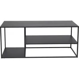 Couchtisch Staal Venture Design - Stahl Schwarz - 120x50 cm Neuheit