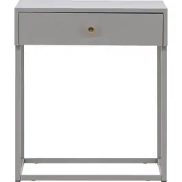 Nachttisch Bakal Venture Design - Stahl Hellgrau - 43x41x50 cm Jetzt Bestellen