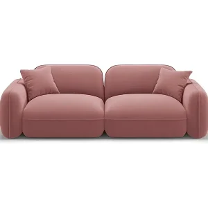CXL by Christian Lacroix - 3-Sitzer modulares Sofa "Lucien" Sitzer aus Samt lachs - 230x90x70cm Heißes Angebot