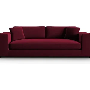CXL by Christian Lacroix - 4-Sitzer Sofa "Tendance" Sitzer aus Samt rot - 262x122x72cm Direkt Vom Hersteller