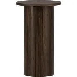 Beistelltisch Bianca Venture Design - MDF Mocca - ⌀40cm - Braun Top-Preis