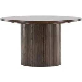 Sale Runder Couchtisch Bianca Venture Design - MDF Mokka - Ø 80 cm