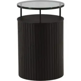 Beistelltisch Bovall Venture Design Schwarz Esche ⌀37cm Neue Ware