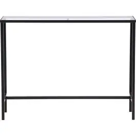 Online Kaufen Beistelltisch Dipp Venture Design - Stahl/Glas - 100x30x75 cm - Schwarz