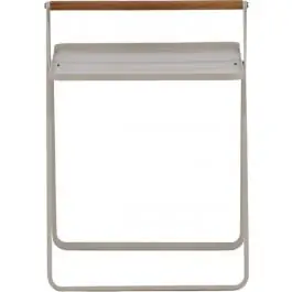Bestseller Beistelltisch Clarin Venture Design - Stahl beige - 43x43x50 cm