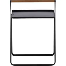 Angebot Beistelltisch Clarin Venture Design - Stahl Schwarz - 43x43x59 cm