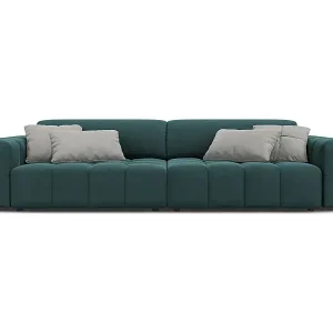 CXL by Christian Lacroix - 4-Sitzer Sofa "Luc" Sitzer aus Samt petrol - 244x102x70cm Aktuell