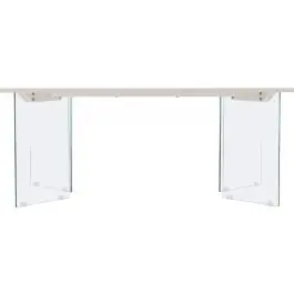 Kostenfreie Lieferung Rechteckiger Esstisch Ester Venture Design - MDF Betonoptik - 180x90 cm - Hellgrau