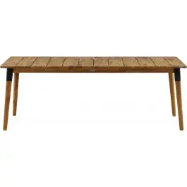 Knallerangebot Esstisch Julian Venture Design - Akazienholz 210x100 cm Natur