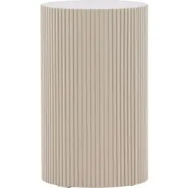 Top-Preis Beistelltisch Lenox Venture Design - MDF - ⌀30,5cm - Beige