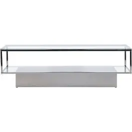 Kostenloser Rückversand Couchtisch Maglehem Venture Design - Glas/Stahl - 130x60 cm - Transparent