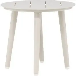 Finale Aktion Beistelltisch Lina Venture Design - Aluminium - ⌀40 cm - Beige