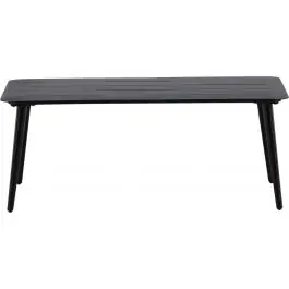 Kostenloser Versand Sofatisch Lina Venture Design – Aluminium Schwarz 60x100 cm