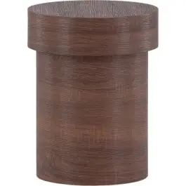 Hoher Beistelltisch Malung Venture Design - MDF braun - ⌀35cm Begrenztes Angebot