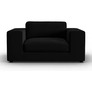 CXL by Christian Lacroix - 1,5-Sitzer Sofa "Tendance" Sitzer aus Samt schwarz - 156x122x72cm Preisreduziert