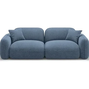 CXL by Christian Lacroix - 3-Sitzer modulares Sofa "Lucien" Sitzer aus Samt blue jeans - 230x90x70cm Knallerangebot