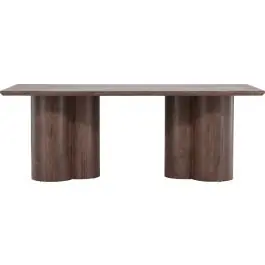 Esstisch Olivia Venture Design - MDF, 210x100 cm, Mokka Letzte Chance