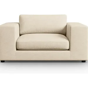 CXL by Christian Lacroix - 1,5-Sitzer Sofa "Tendance" Sitzer aus strukturiertem Stoff beige - 156x122x72cm Garantierte Lieferung