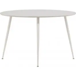 Sale Runder Esstisch Plaza Venture Design - MDF beige - ⌀120 cm