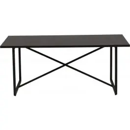 Echt Sofatisch Pryor Venture Design - Schwarz - 110x70 cm - MDF