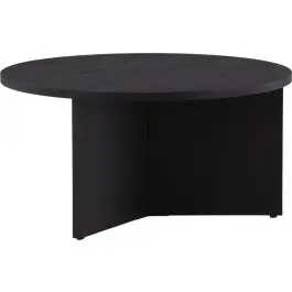 Billig Couchtisch Saltö Venture Design - MDF Schwarz - ⌀65x33cm
