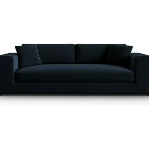 CXL by Christian Lacroix - 4-Sitzer Sofa "Tendance" Sitzer aus Samt dunkelblau - 262x122x72cm Nur Heute