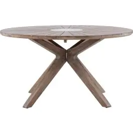 Beliebt Runder Esstisch Rosario Venture Design – Akazie Ø140 cm Braun