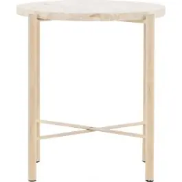 Finale Aktion Couchtisch Sandhamn Ø40 – Venture Design – Mactan Stein Beige