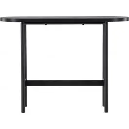 Knallerangebot Beistelltisch Skate Venture Design - Schwarz MDF - 110x40 cm