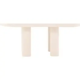 Kostenloser Versand Couchtisch Strömstad Venture Design - MDF Weiß 100x71 cm