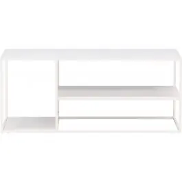 Couchtisch Staal Venture Design - Stahl Weiß - 120x50 cm Expressversand