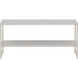 Preisknaller Beistelltisch Staal Venture Design - Stahl Beige - 102x43x45 cm