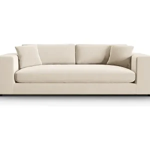 CXL by Christian Lacroix - 4-Sitzer Sofa "Tendance" Sitzer aus Samt beige - 262x122x72cm Versand Am Gleichen Tag