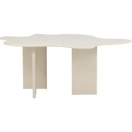 Jetzt Bestellen Ovaler Esstisch Flower Venture Design - MDF beige - 190x123x76 cm