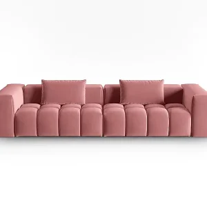 CXL by Christian Lacroix - 5-Sitzer modulares Sofa "Lorella" Sitzer aus Samt lachs - 290x85x70cm Jetzt Bestellen