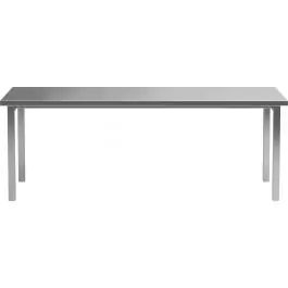 Aktuell Esstisch Cilo Venture Design Edelstahl Silber 210x95x75 cm