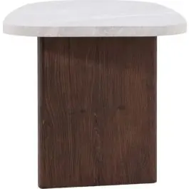 Highlight Beistelltisch Grönvik Venture Design - MDF, 70x45x40 cm, Hellgrau/Mokka