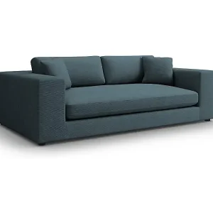 Sichere Zahlung CXL by Christian Lacroix - 4-Sitzer Sofa "Tendance" Sitzer aus Cord blau - 262x122x72cm